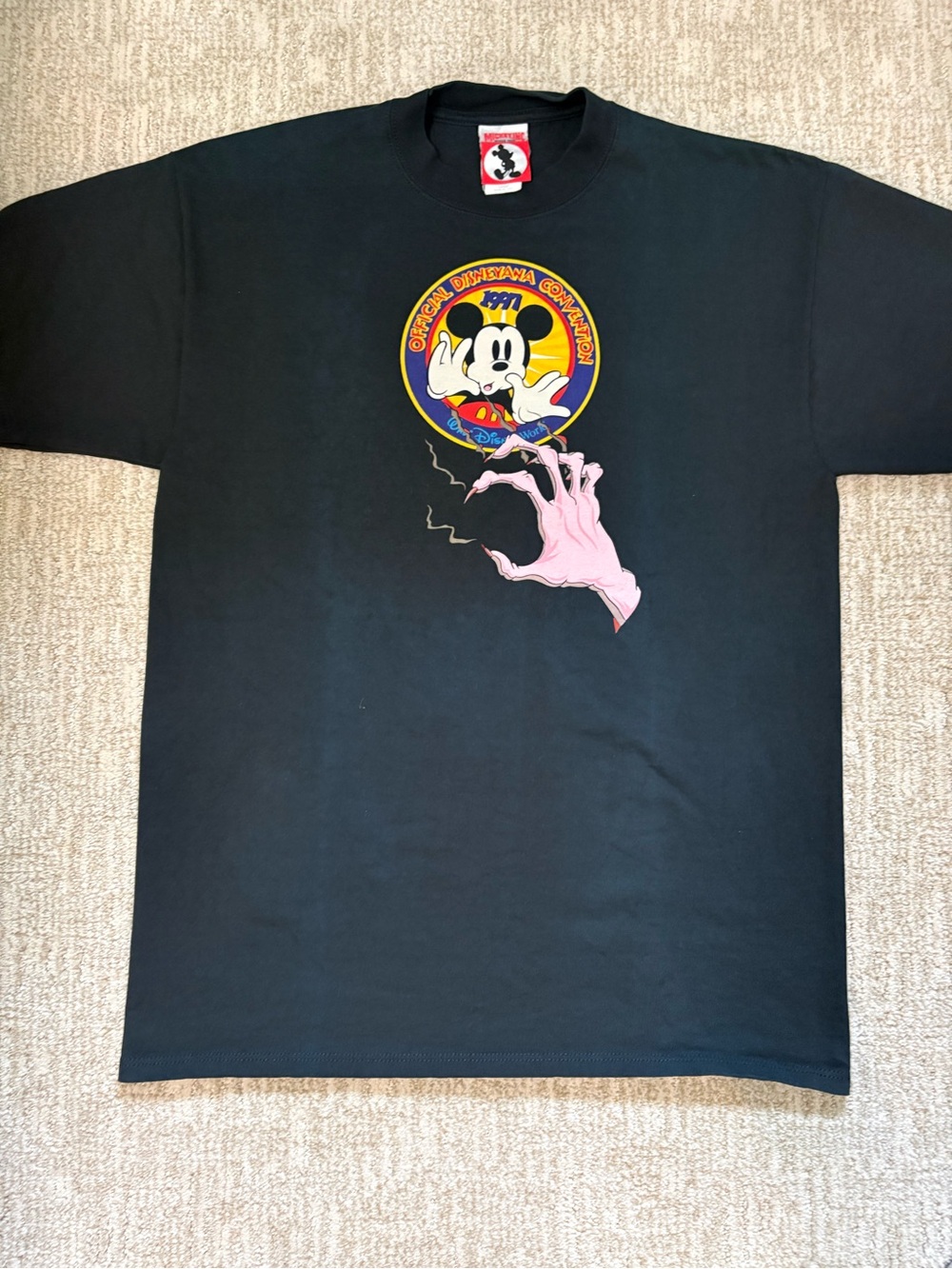 Vintage 1997 Disneyana Convention Disney Villains TShirt 1